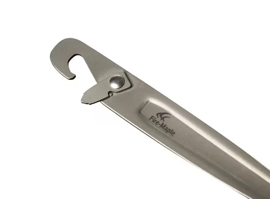 FIREMAPLE Titan Göffel 3-in-1 Campinglöffel mit Dosenöffner ultraleicht