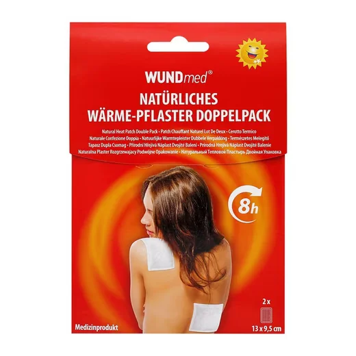 WUNDmed Wärmepflaster 13 x 9,5 cm, 2er Pack