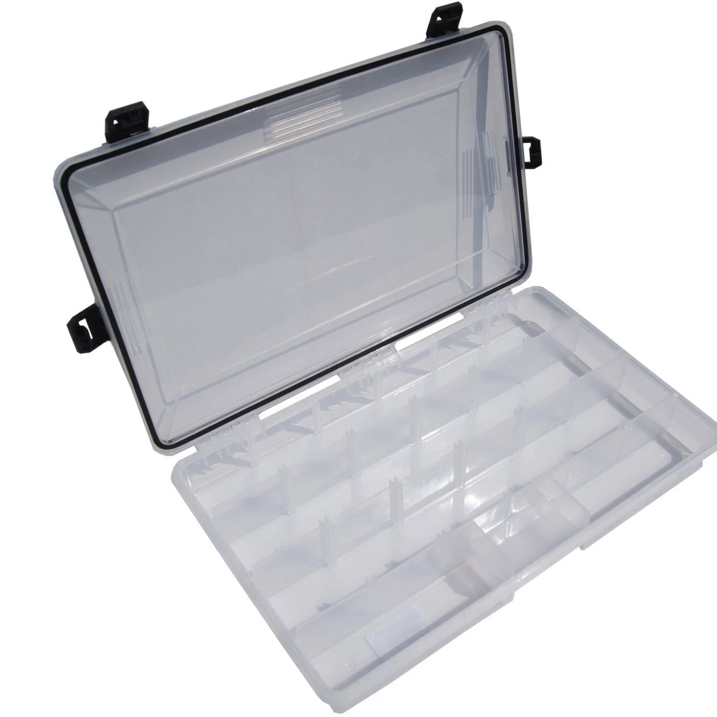 PALADIN Angelkoffer Angelbox mit Gummidichtung 35,5 x 22,5 x 5 cm