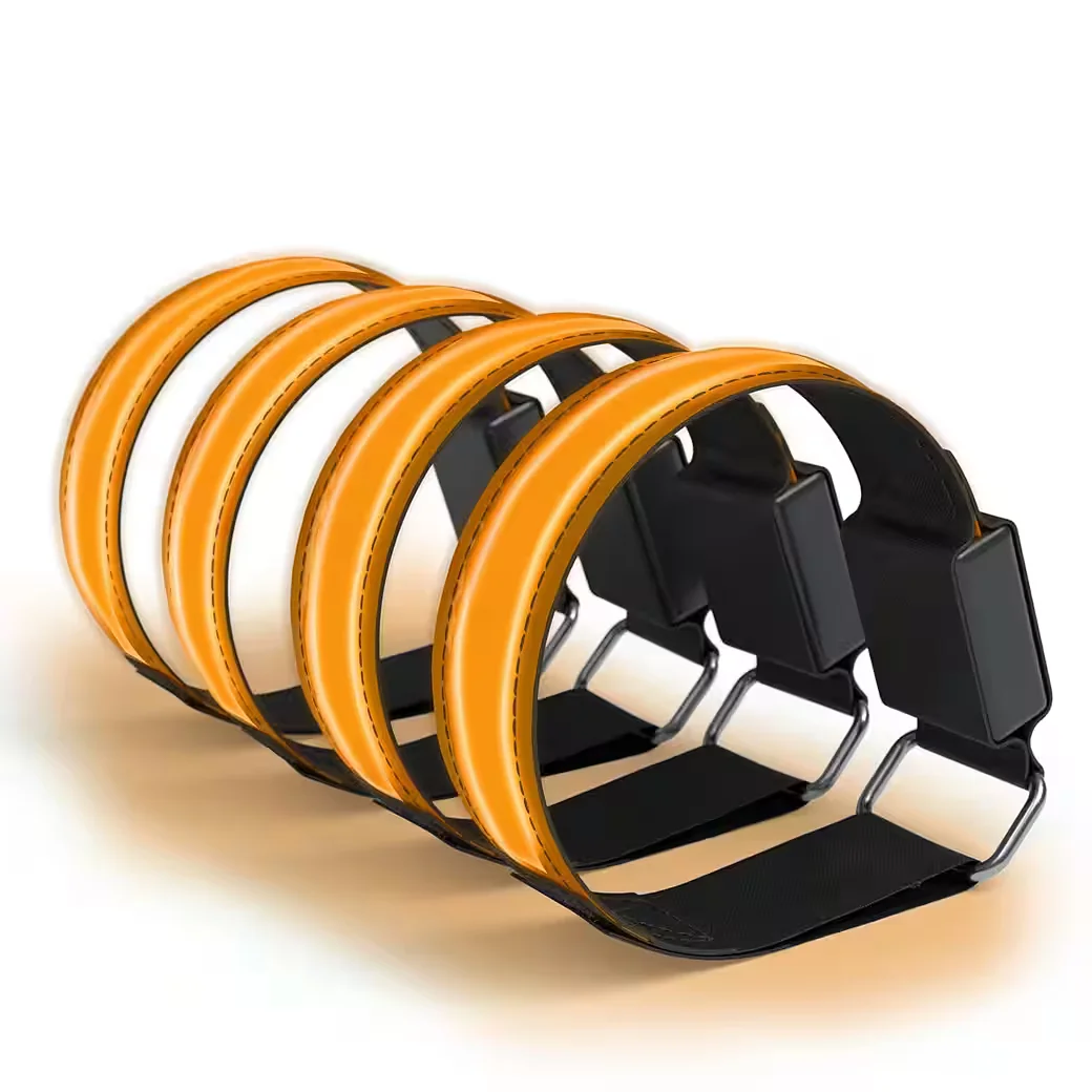 EAZY CASE Flash Reflektor Armband 4er Set für Fahrrad Sicherheit