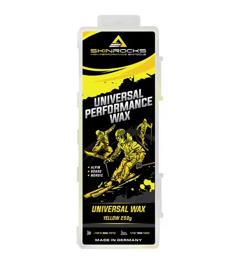 SkinRocks Universal Ski und Snowboard Bügelwachs All-in-One 500 g