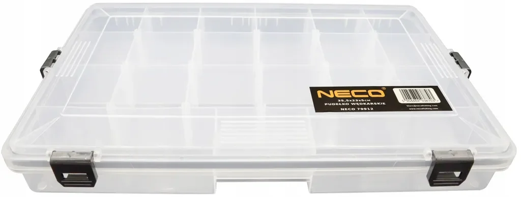 Neco Angelbox 35,5x23x5 cm, 21 Fächer, mit Dichtung, verstellbar