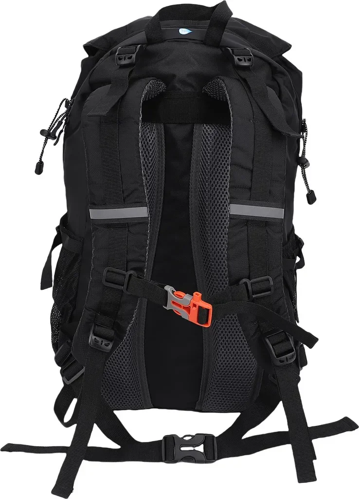 Lixada Wanderrucksack 35L leicht wasserabweisend Outdoor Schwarz