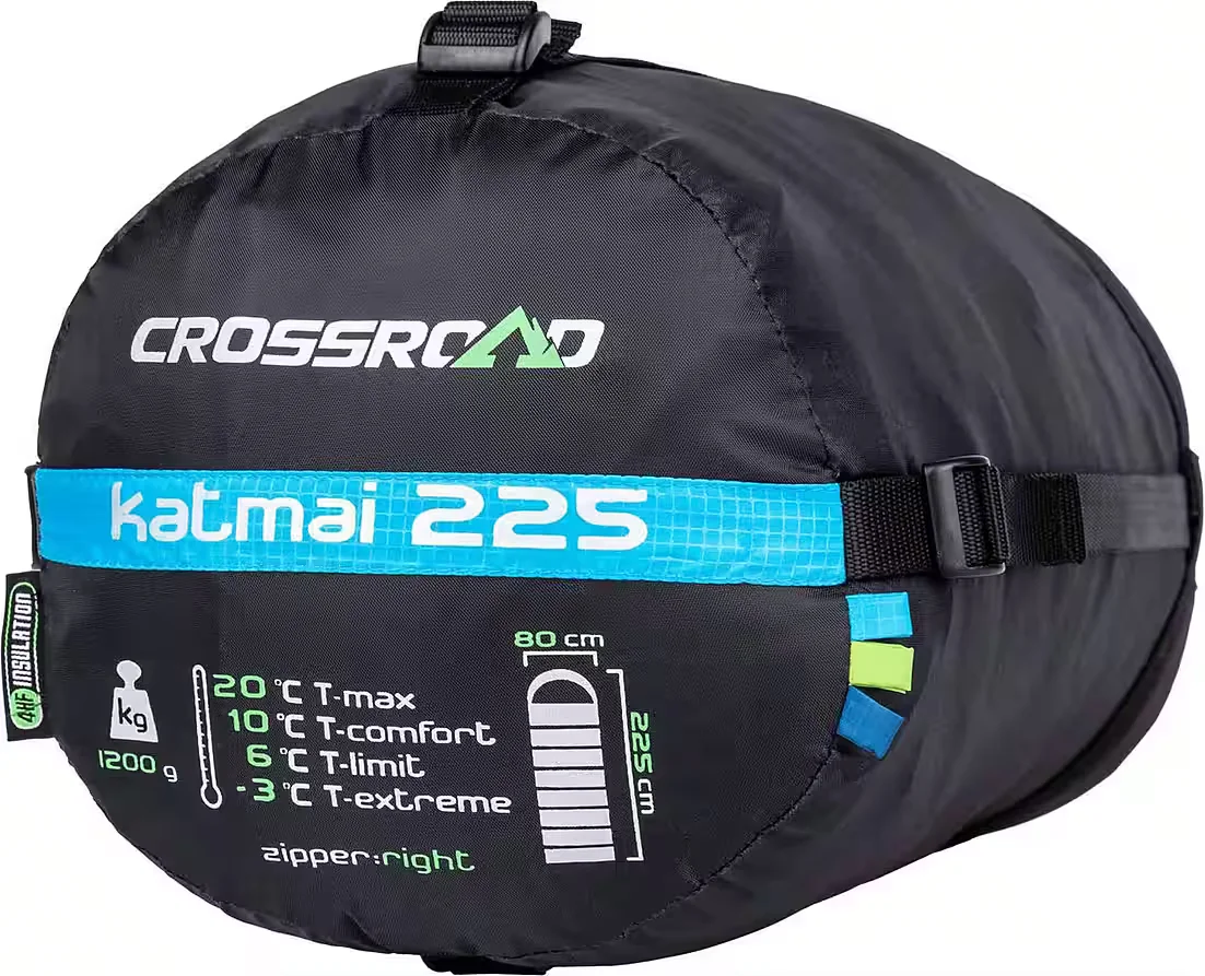 CROSSROAD Katmai Deckenschlafsack XXL 225x80 cm Sommer Schlafsack