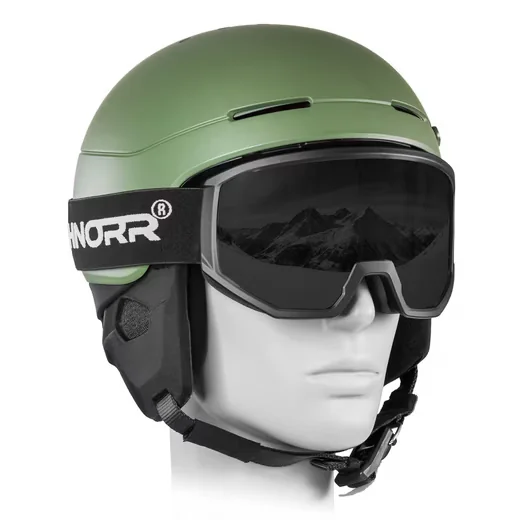 SCHNORR Skibrille Luchs dunkelgrau S4, voll getönt, Anti-Fog, UV40