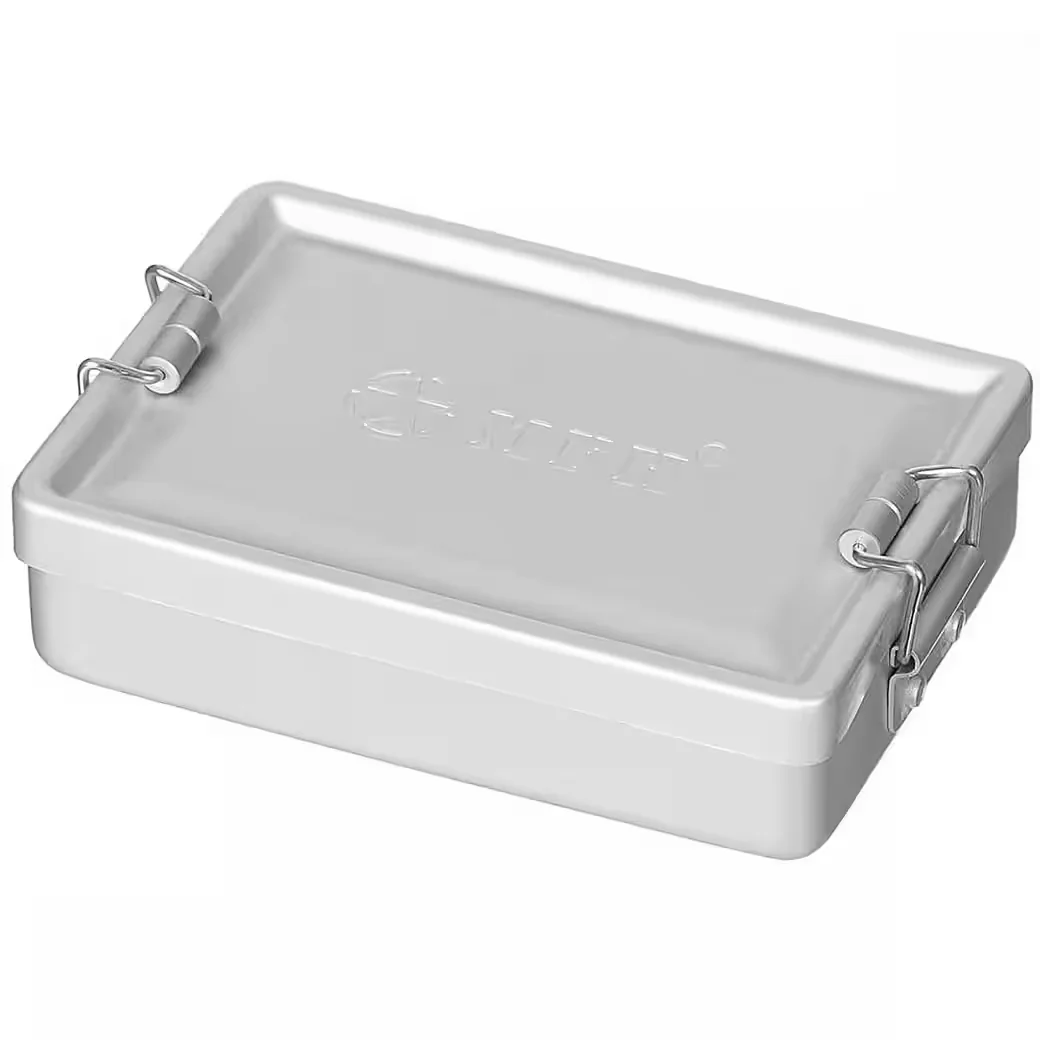 MFH Aufbewahrungsbox Aluminium wasserdicht silber
