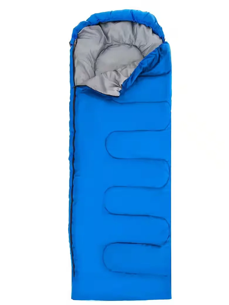 INTIRILIFE Schlafsack für Camping und Outdoor leicht und warm