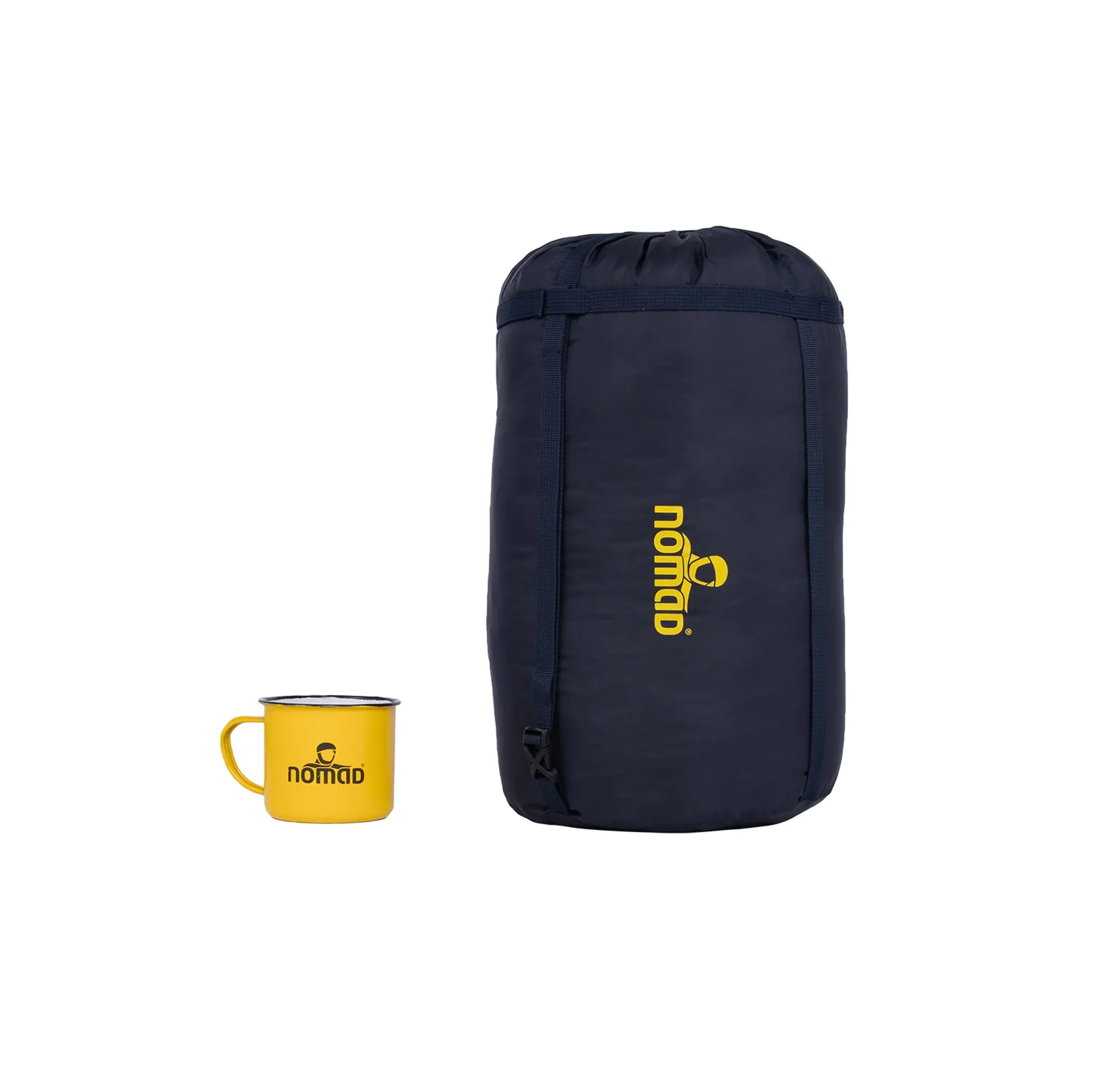 NOMAD Packsack L/XL 17L dunkelblau komprimierbar leicht