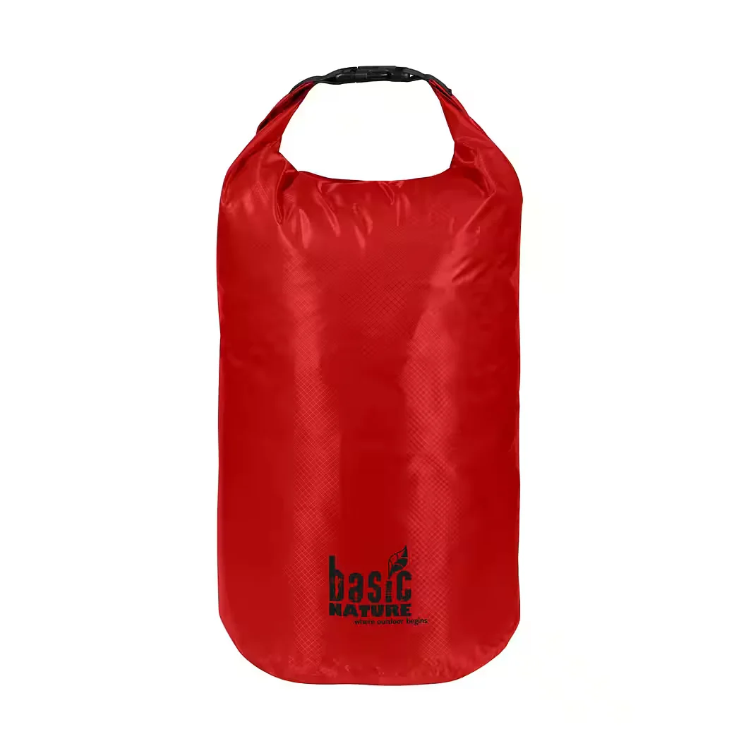 BASICNATURE Drybag Packsack 210T 10L wasserdicht rot