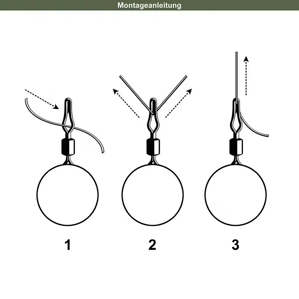 ZITE Drop Shot Kugelblei Set 25 Stück 3,5 bis 14 g Barsch Zander