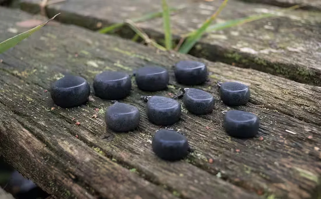 ZITE Karpfenblei Set mit Wirbel 10 Stück 40-115 g Tropfenblei