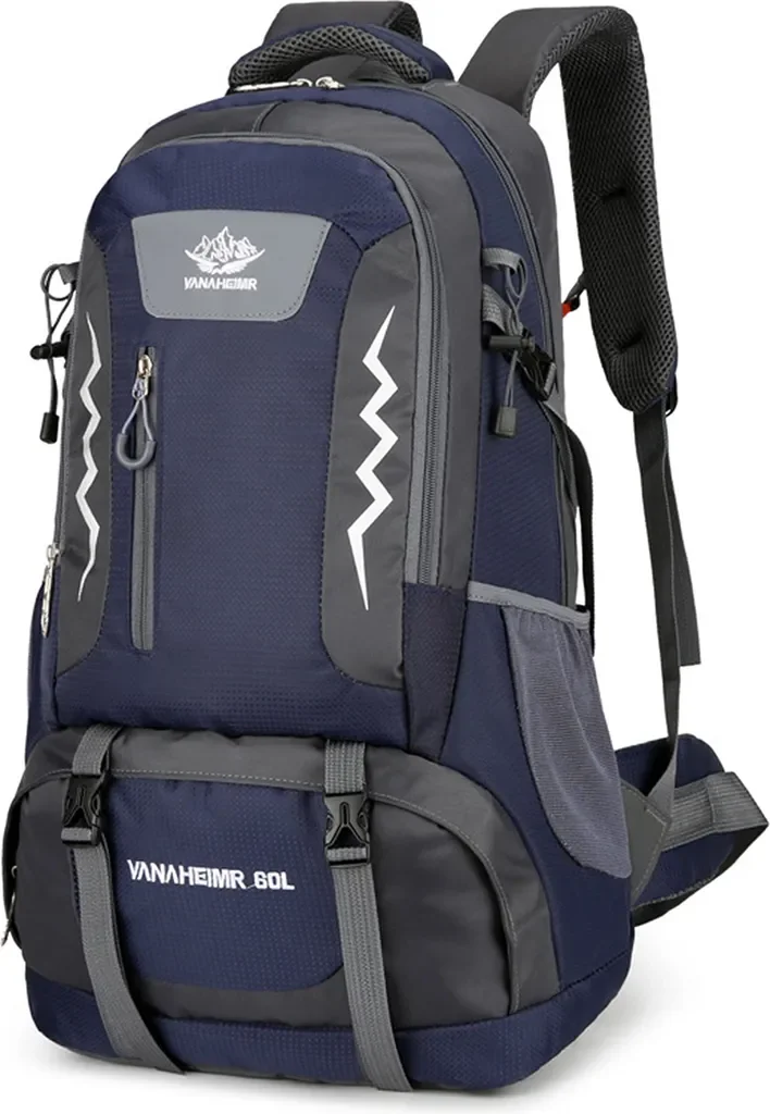 KKmoon Wanderrucksack 60L wasserabweisend Camping Trekking Reisen