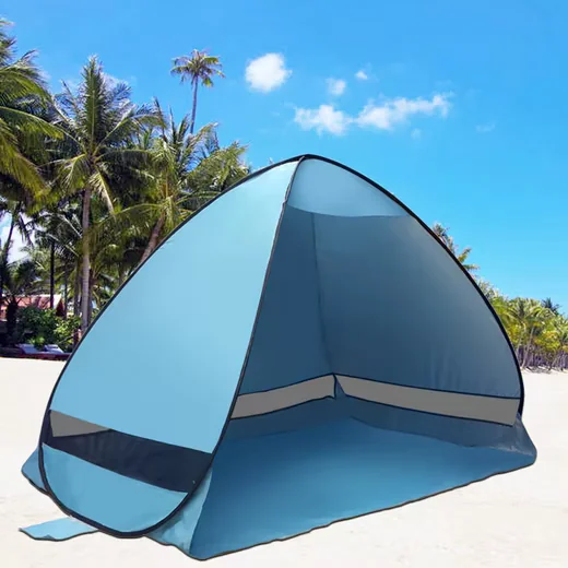 GARVEEMORE Pop Up Strandmuschel UV50+ Sonnenschutz