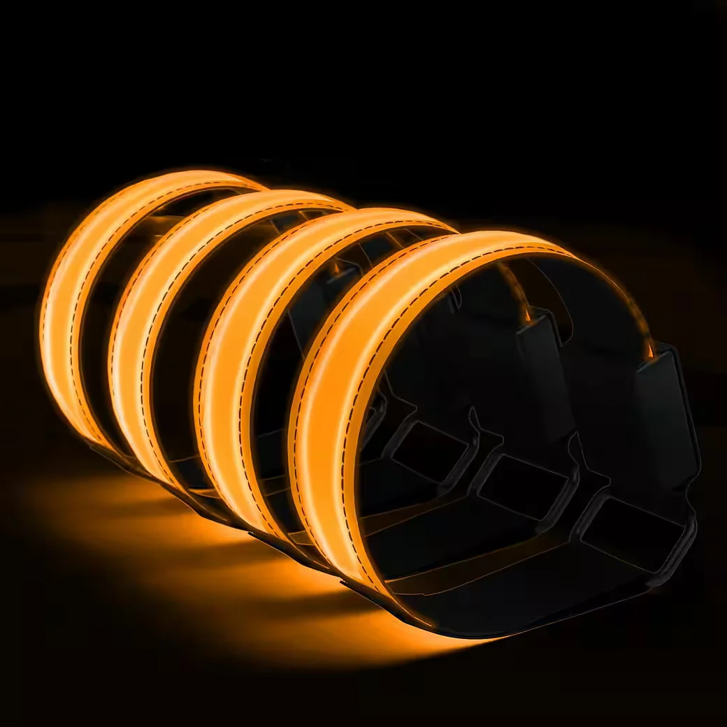 EAZY CASE Flash Reflektor Armband 4er Set für Fahrrad Sicherheit