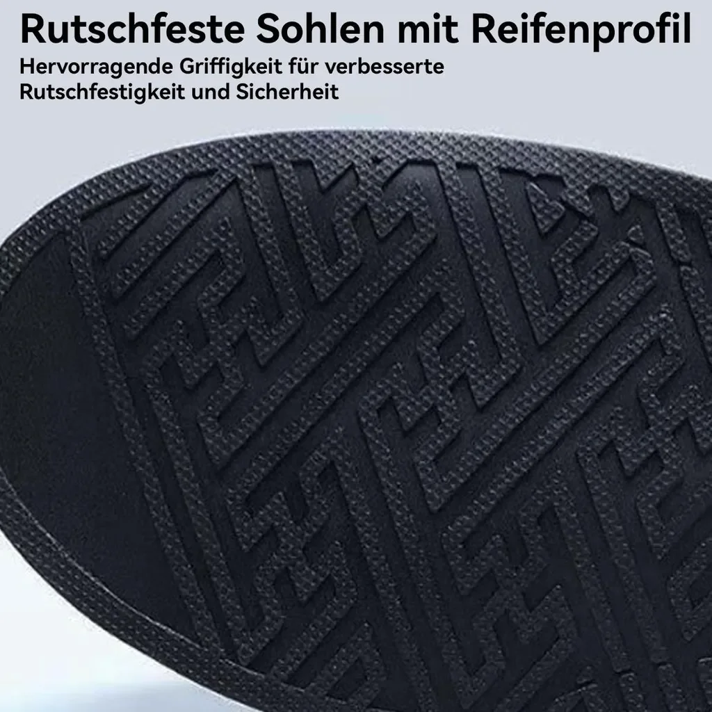 Novzep Überschuhe wasserdicht, wiederverwendbar, PVC-Sohle, M