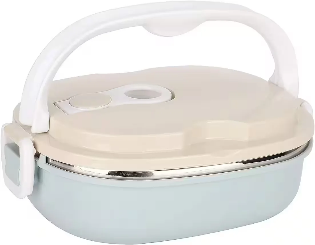 FELIXLEO Thermo Bento Lunchbox Edelstahl 800 ml einlagig