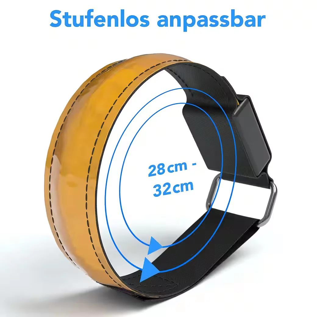 EAZY CASE Flash Reflektor Armband 4er Set für Fahrrad Sicherheit