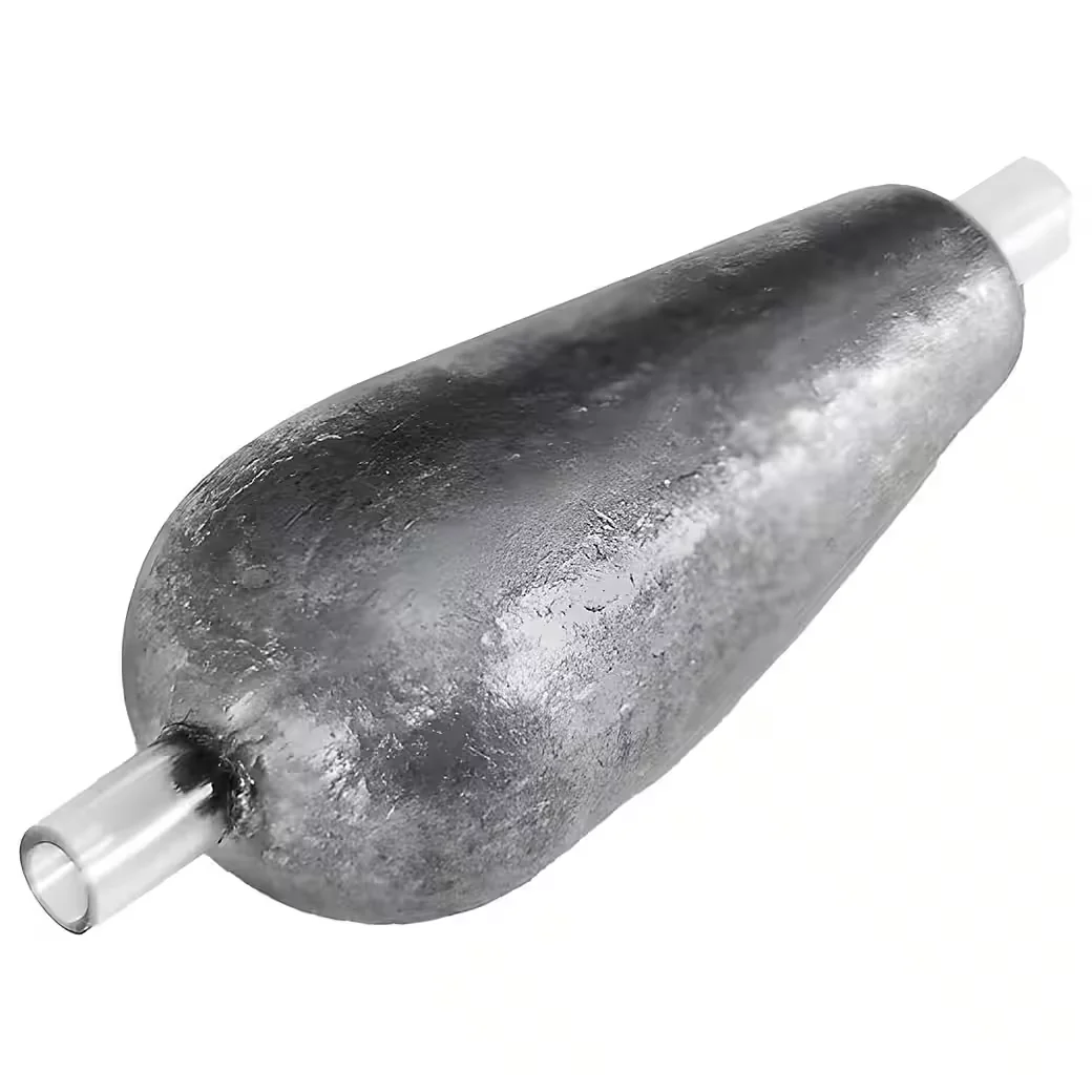 Delphin Birnenblei Tropfenblei mit Schlauch Angelblei Sortiment 150 g