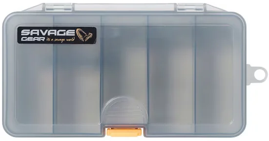 SAVAGE GEAR Lurebox Smoke Kunstköderbox 18,6 x 10,3 x 3,4 cm