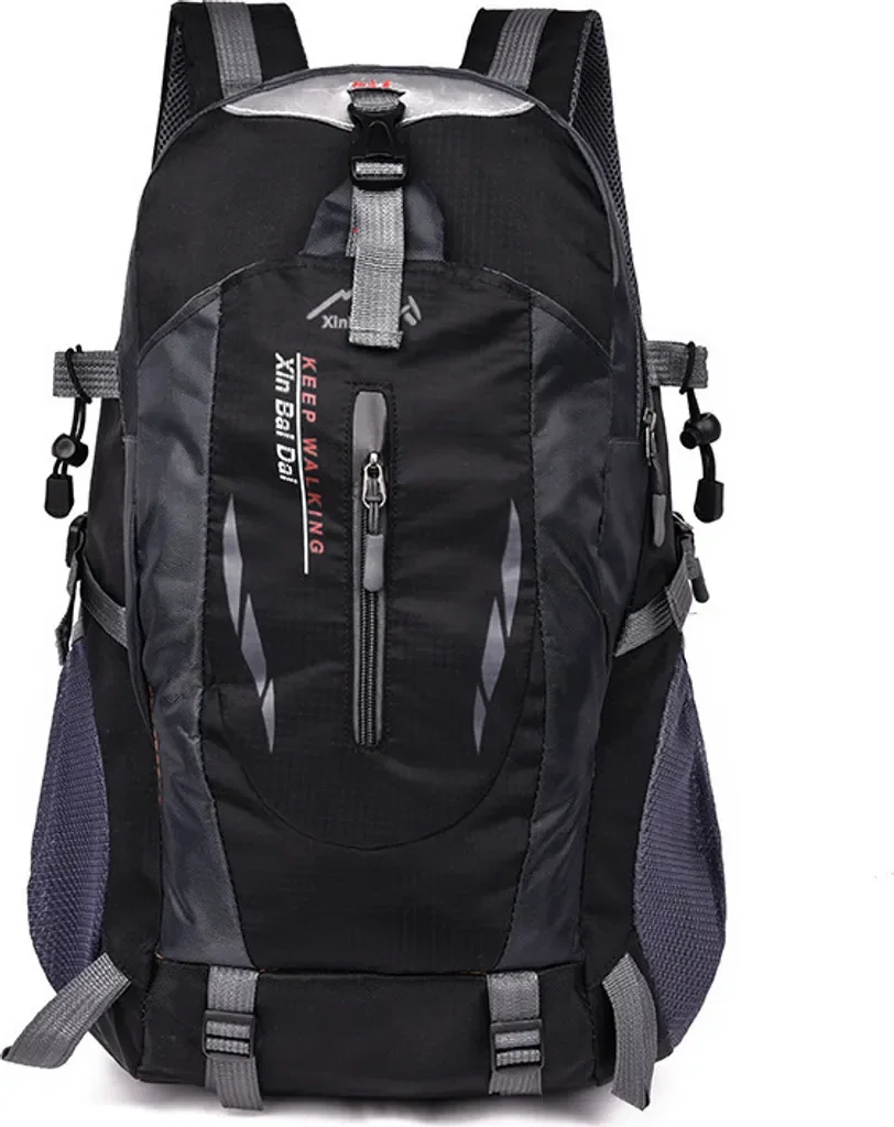 youjia Rucksack groß Reisen Wandern Arbeit Schule Damen Herren schwarz