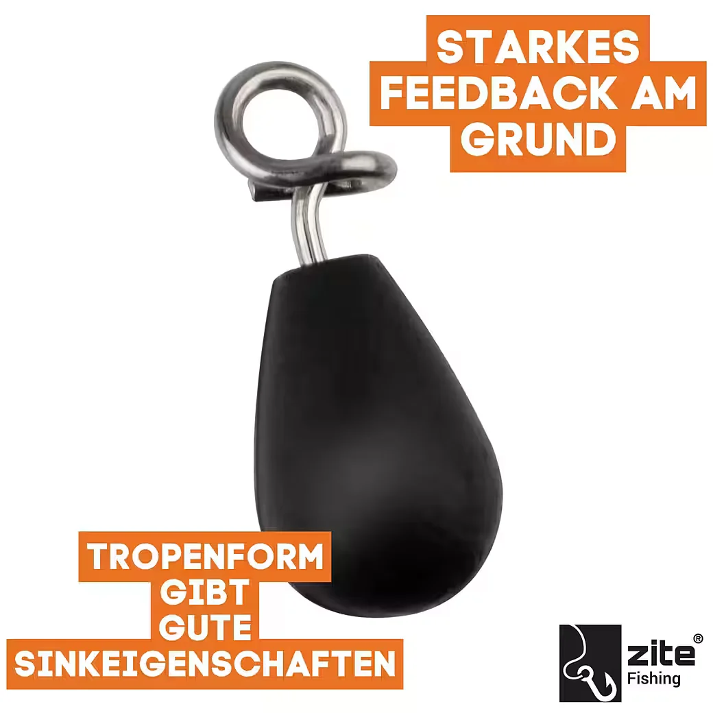 ZITE Tungsten Fastach Angelgewichte 3,5-14 g beschichtet Jika Rig