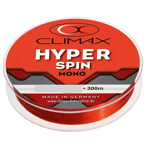 CLIMAX Hyper Spin Angelschnur 0,20 mm 300 m rot monofil