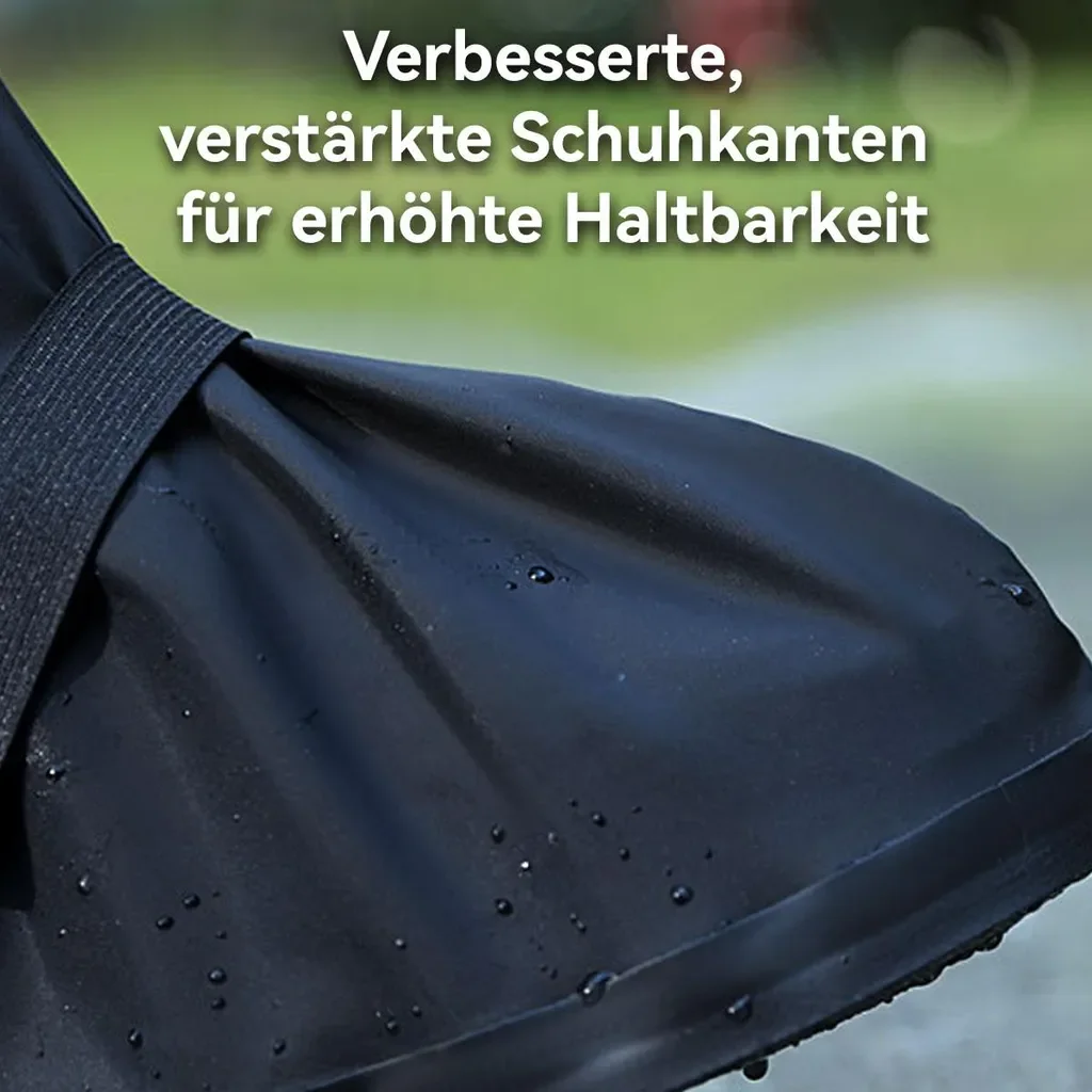 Novzep Überschuhe wasserdicht, wiederverwendbar, PVC-Sohle, M