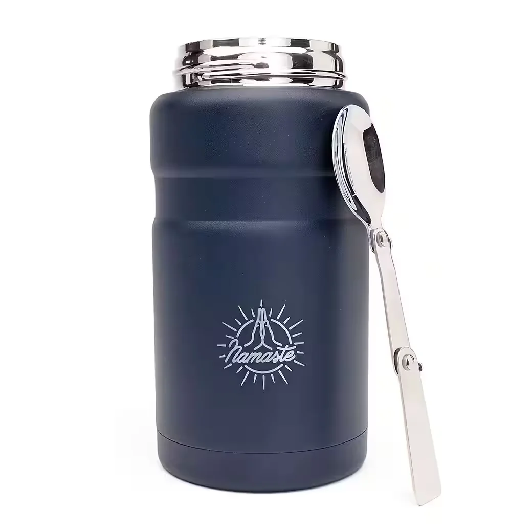 BODHI Thermobehälter Lunchbox Namaste Motiv 750 ml