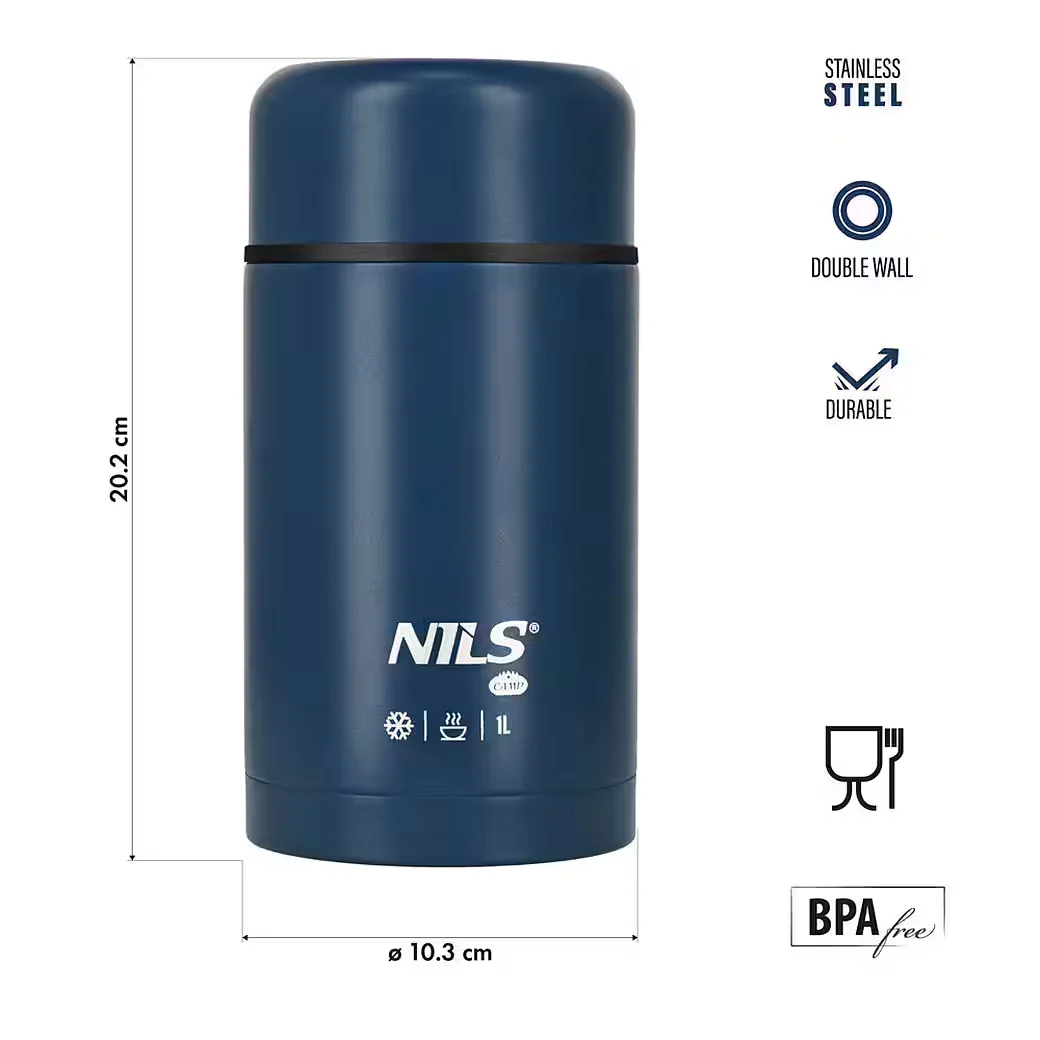 NILS CAMP Thermobehälter Lunchbox Speisebehälter